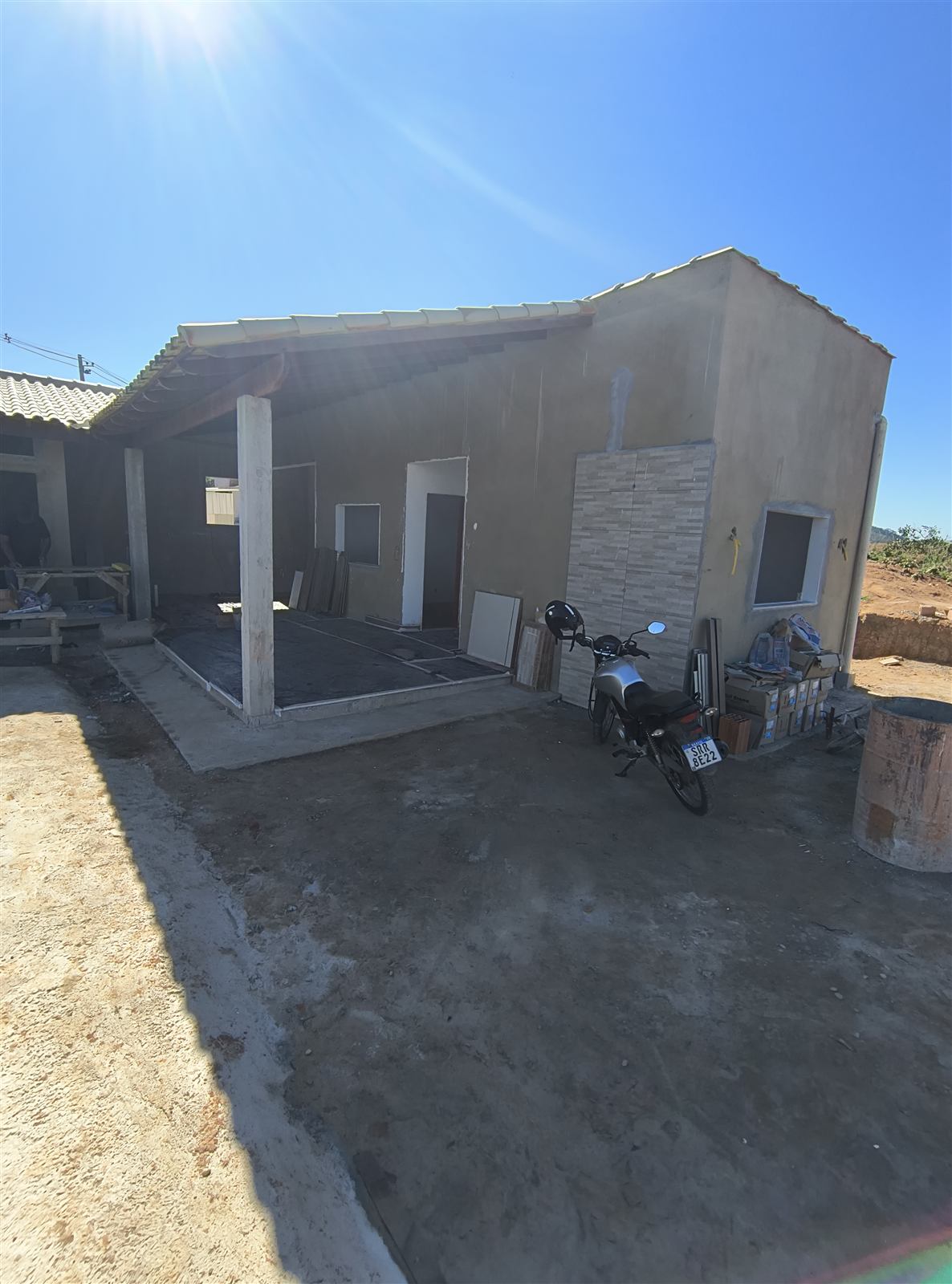 Obra em andamento — Casa Viena